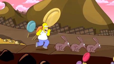 The Simpsons Game screenshot 3 for PSP